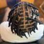 Two strand twist (w/o) locs