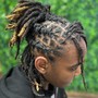 Loc retwist and basic style