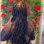 Medium Knotless Braids