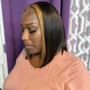 Microlink Extensions/ Full Head Wefted Hair  (Hair not included)