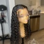 Half up half down Quickweave (hair not included)