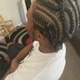 Loc retwist w/ simple style