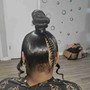 Lace frontal ponytail