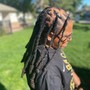 Loc retwist w/ simple style