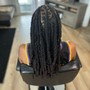 Loc Maintenance and Style (up to shoulder length)