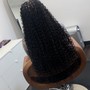 Large knotless braids