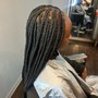 Boho Knotless Bob