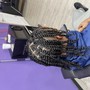 Traditional Sew in with leave out