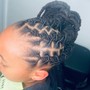 Loc Retwist (High Top/Shaved Sides)