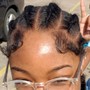 Cornrows (6-10 braids)