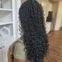 Goddess knotless Braids(medium)