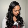 Closure quick weave