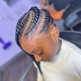 Fulani Braids (Half and Half Braids)