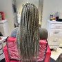 Knotless box braids