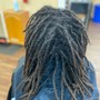 Loc Retwist (top of head only)