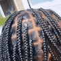 Large Knotless Braids