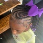 Kids Braids Added Hair