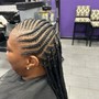 Three layer feedin Braids/med