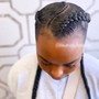 Quick Weave/ Half Braids