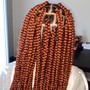 Large Knotless Braids