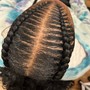 2 Feed In Braids