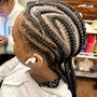 Kiddie Braids with Beads