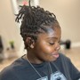 Women's full cut on natural hair