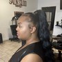 Women's full cut on natural hair