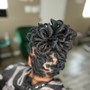 Starter locs Comb Twist