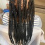 Large Knotless Braids