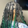 Large Knotless plaits