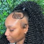 Ponytail (Relaxed hair)