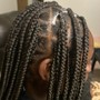 Medium Box Braids