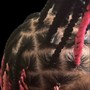 Large Feed In ponytail