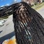 Kid's boho knotless Braids