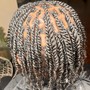 Natural Twists & Braids (no hair added)