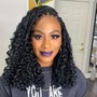 Small Medium Goddess Braids