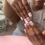 Short Acrylic Nails