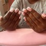 Short Acrylic Nails