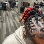 Mens 2 Braids (short hair)