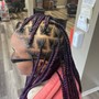 Knotless large Box Braids