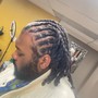 Mens 2 Braids (short hair)