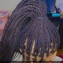 Small Knotless Braids. (Braided Hair iNCLUDED)!!!