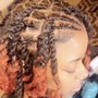 Kid's Wash , Retwist & Style