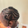 Feed In Braided Ponytail