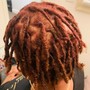 Loc Retwist (Smedium sz, mid back length)