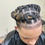 Kid's Braids w/hair