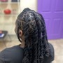 Loc Retwist - Medium length- Two strand twist style