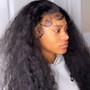 Medium boho knotless Braids