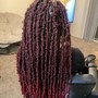 crochet loc retwist